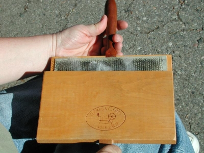 Right card on top of left card