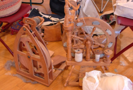 Joy wheel and Traveller wheel with sheep painted